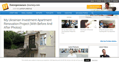 Desktop Screenshot of entrepreneurs-journey.com