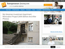 Tablet Screenshot of entrepreneurs-journey.com